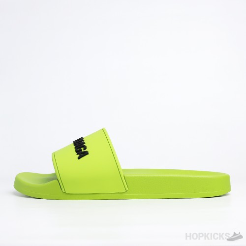 Balenciaga Pool Slide Lime
